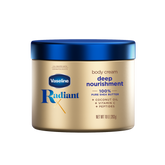 Vaseline® Radian X Deep Nourishment Body Cream Front of Pack