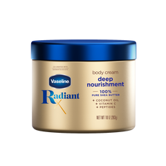 Vaseline® Radian X Deep Nourishment Body Cream Front of Pack