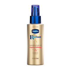 Vaseline® Radian X Replenishing Body Oil Front of Pack