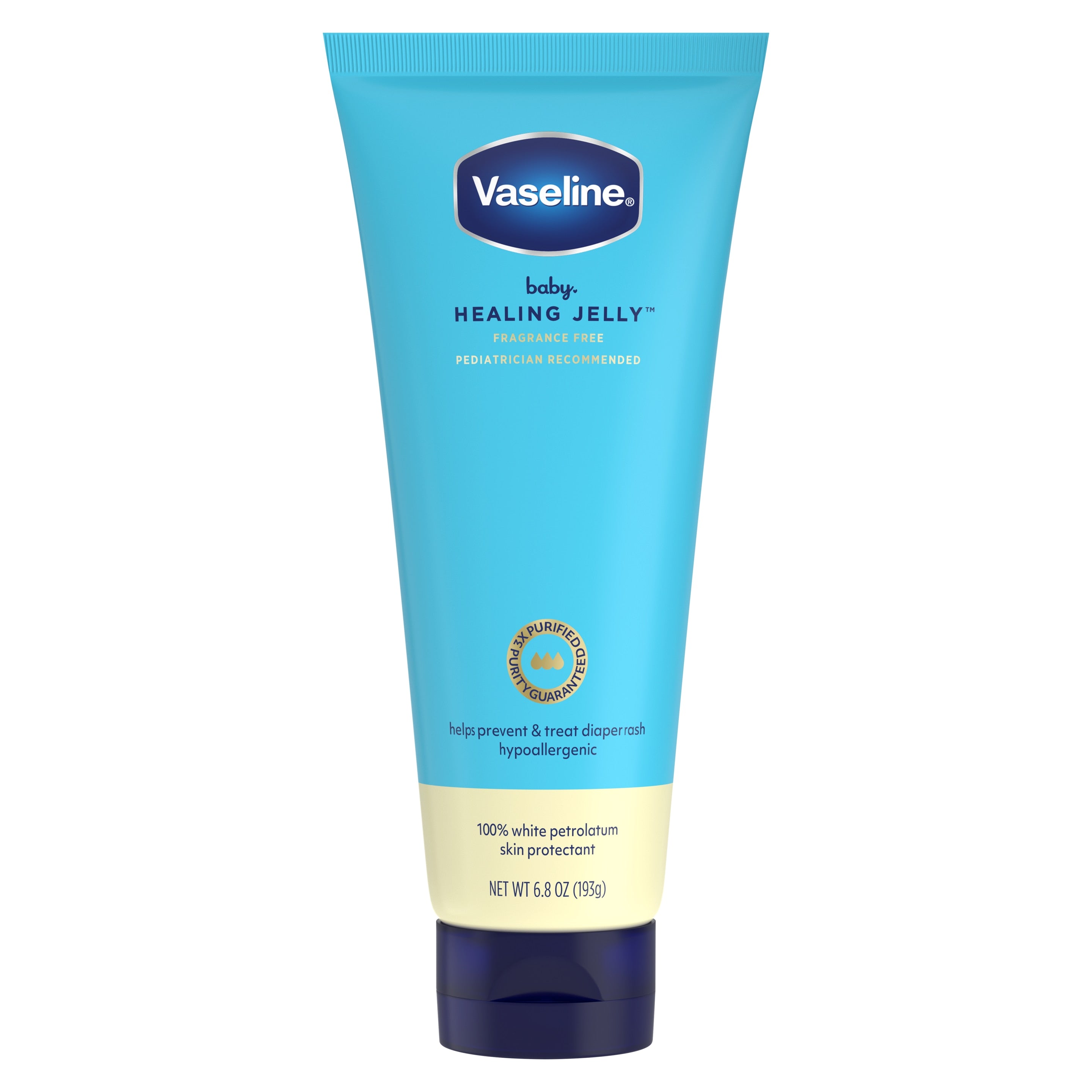 Vaseline® Baby Healing Jelly™ Tube front of pack