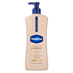 Vaseline® Vanilla Comfort Body Lotion front of pack