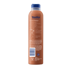 Vaseline® Intensive Care™ Cocoa Radiant Spray back of pack