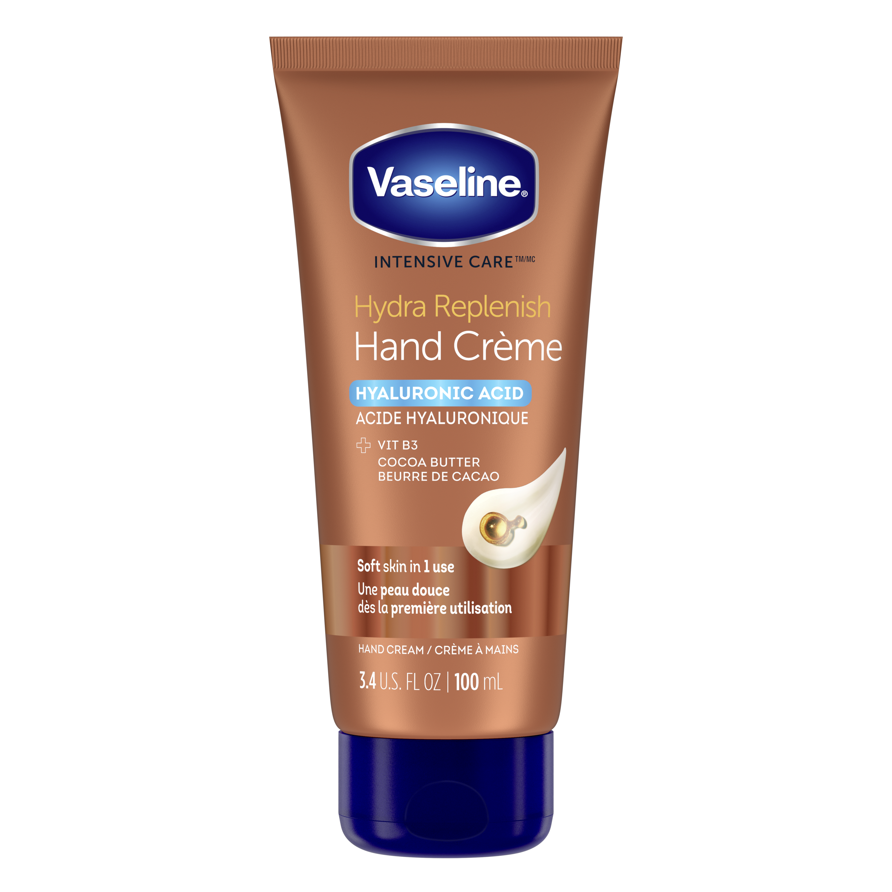 Vaseline® Intensive Care™ Hydra Replenish Hand Crème front of pack