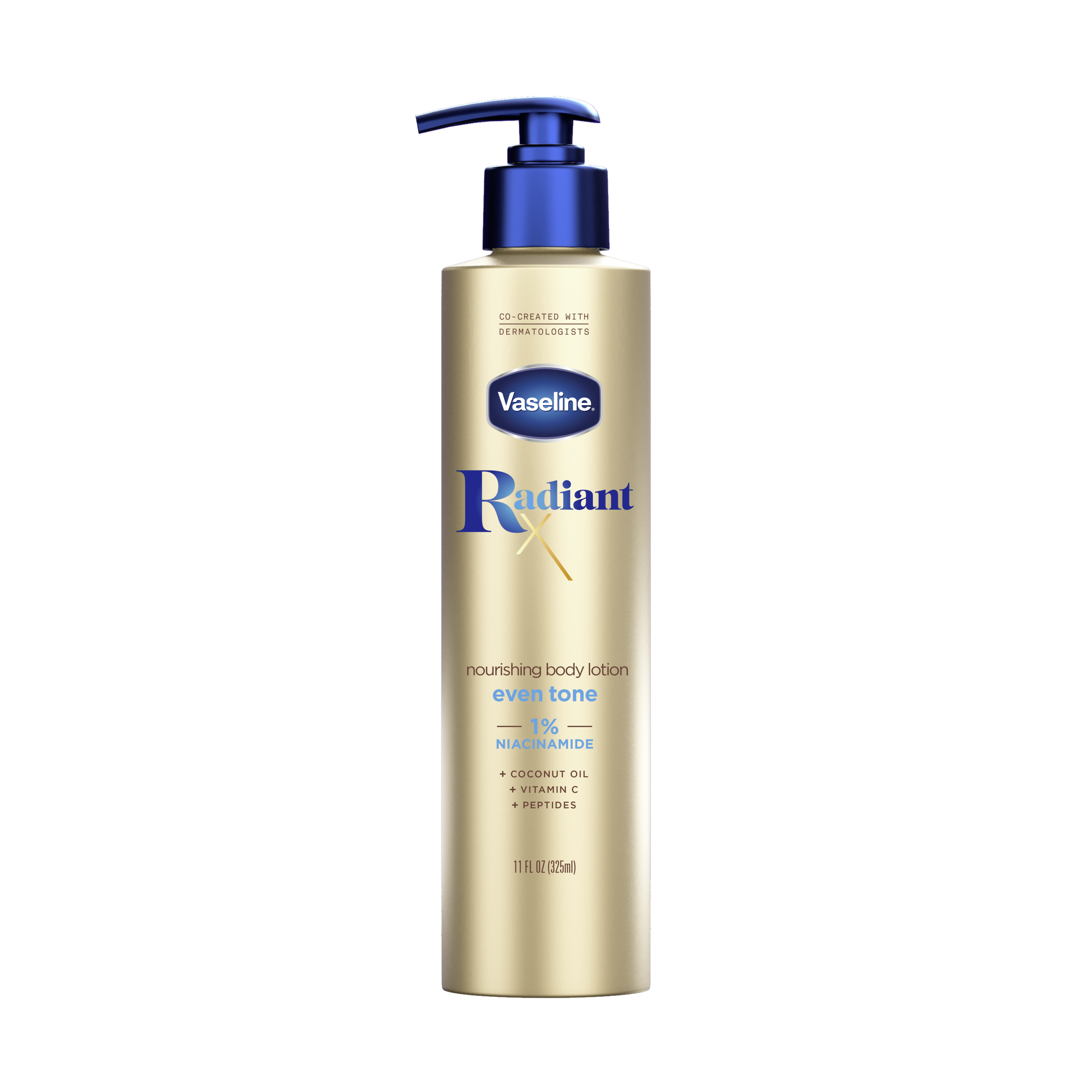 Vaseline® Radiant X Even Tone Nourishing Body Lotion Front of Pack