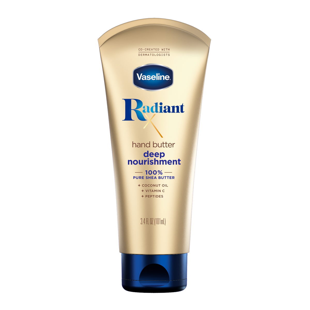 Vaseline® Radian X Deep Nourishment Hand Butter Front of Pack