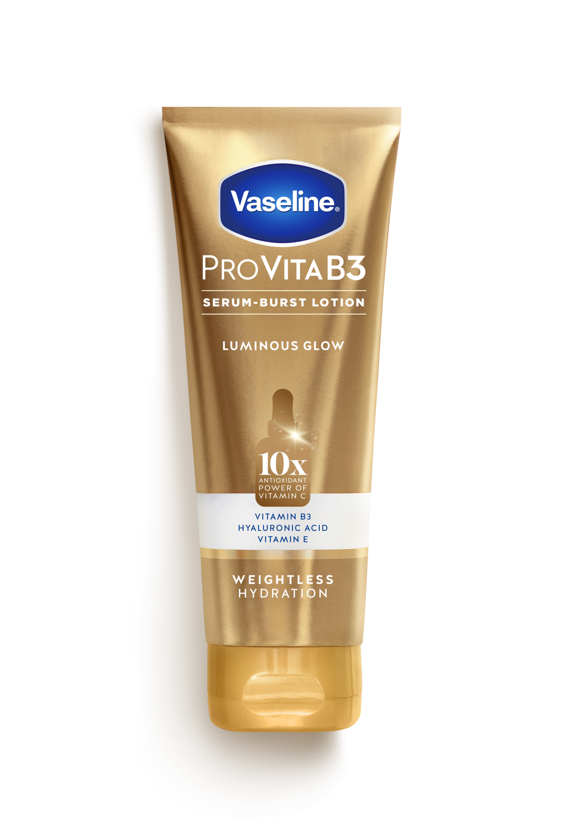 Vaseline® Luminous  Pro VitaB3 Body Lotion Front of Pack