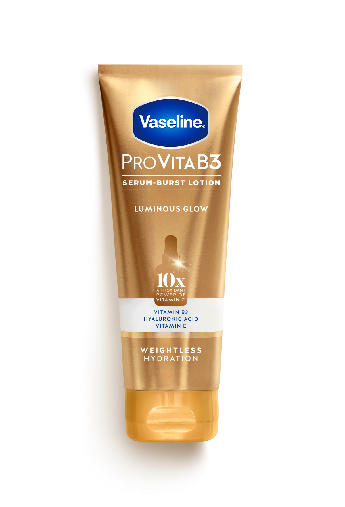 Vaseline® Luminous  Pro VitaB3 Body Lotion Front of Pack