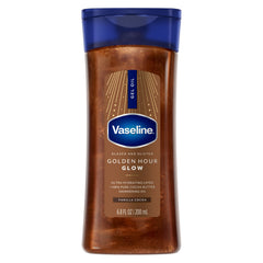 Vaseline® Golden Hour Glow Shimmer Gel Oil front of pack