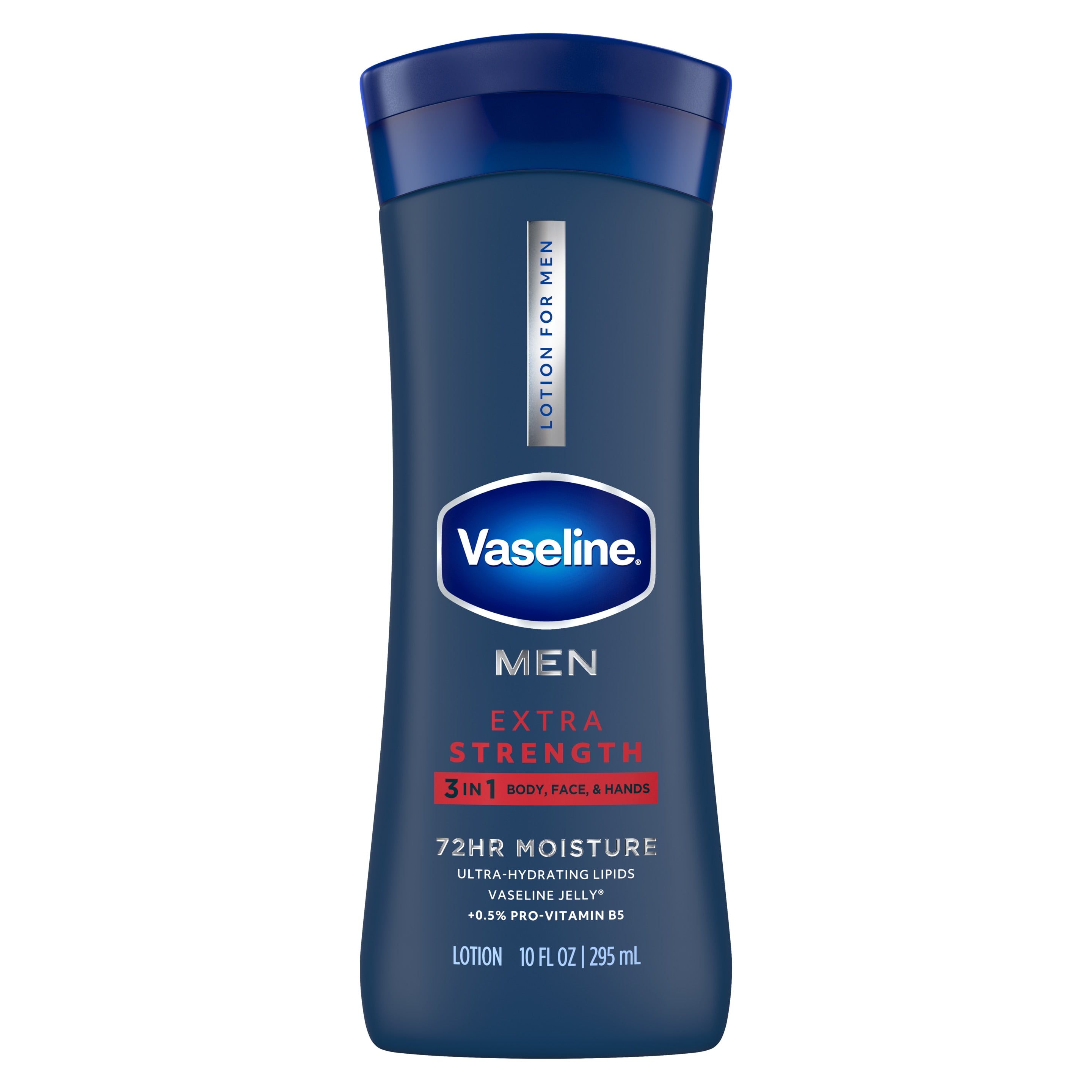 Vaseline® Men Healing Moisture Extra Strength Lotion front of pack