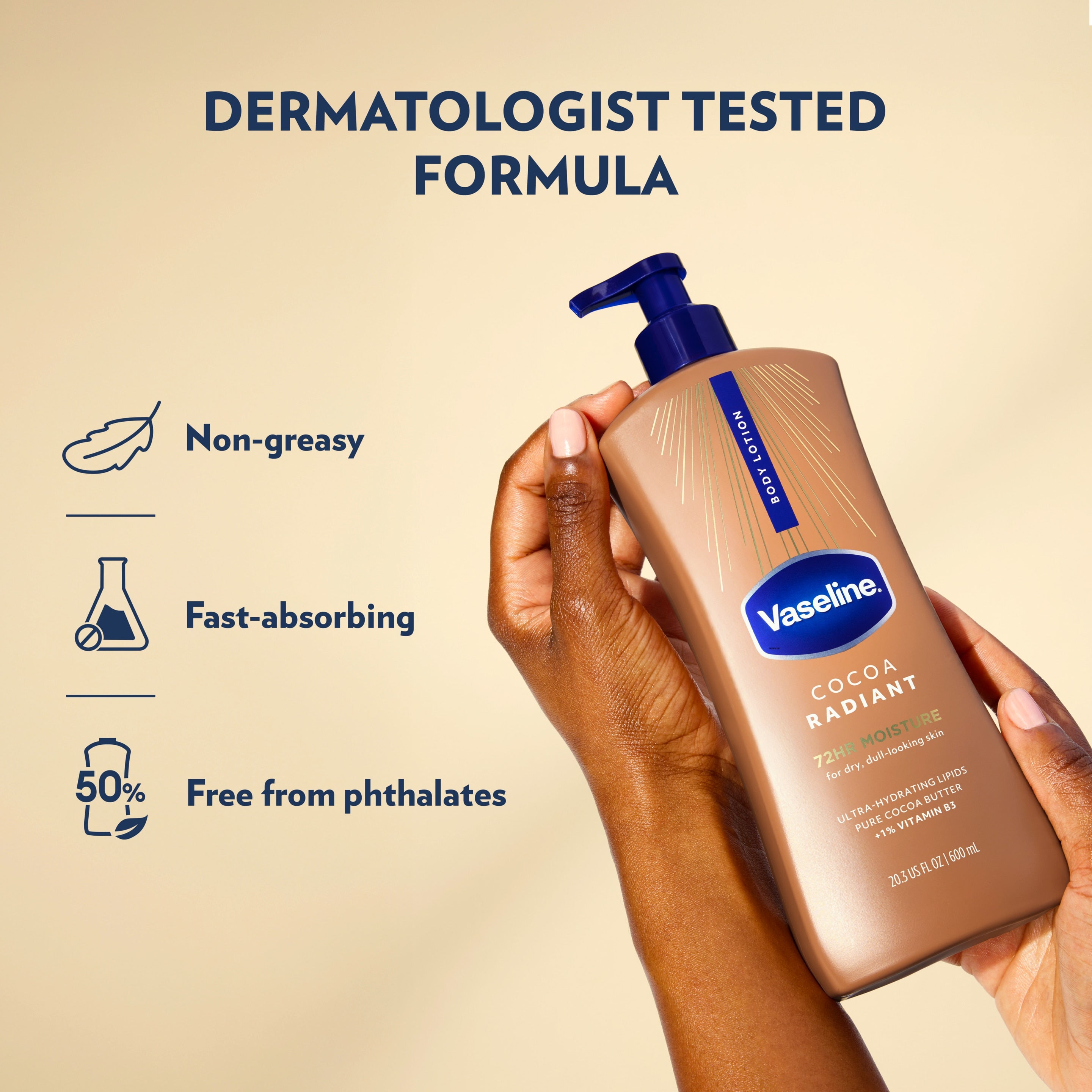 Vaseline® Intensive Care™ Cocoa Radiant Texture