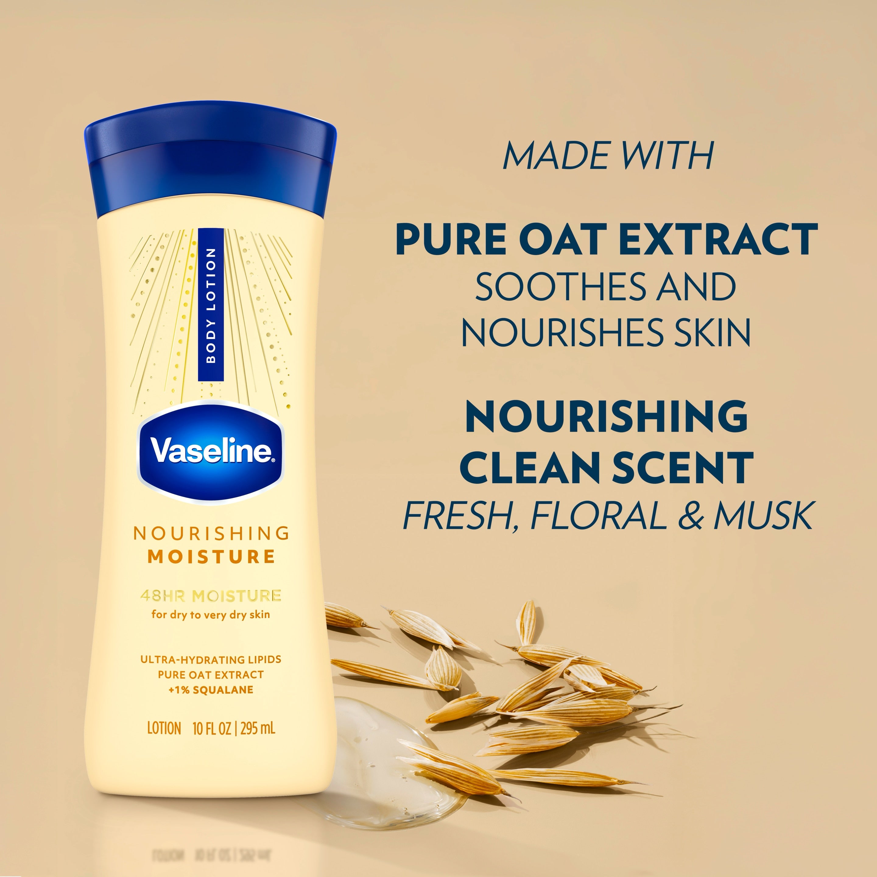 Vaseline® Intensive Care™ Nourishing Moisture Lotion on Pack