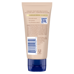 Vaseline® Vanilla Comfort Trial & Travel Lotion back of pack
