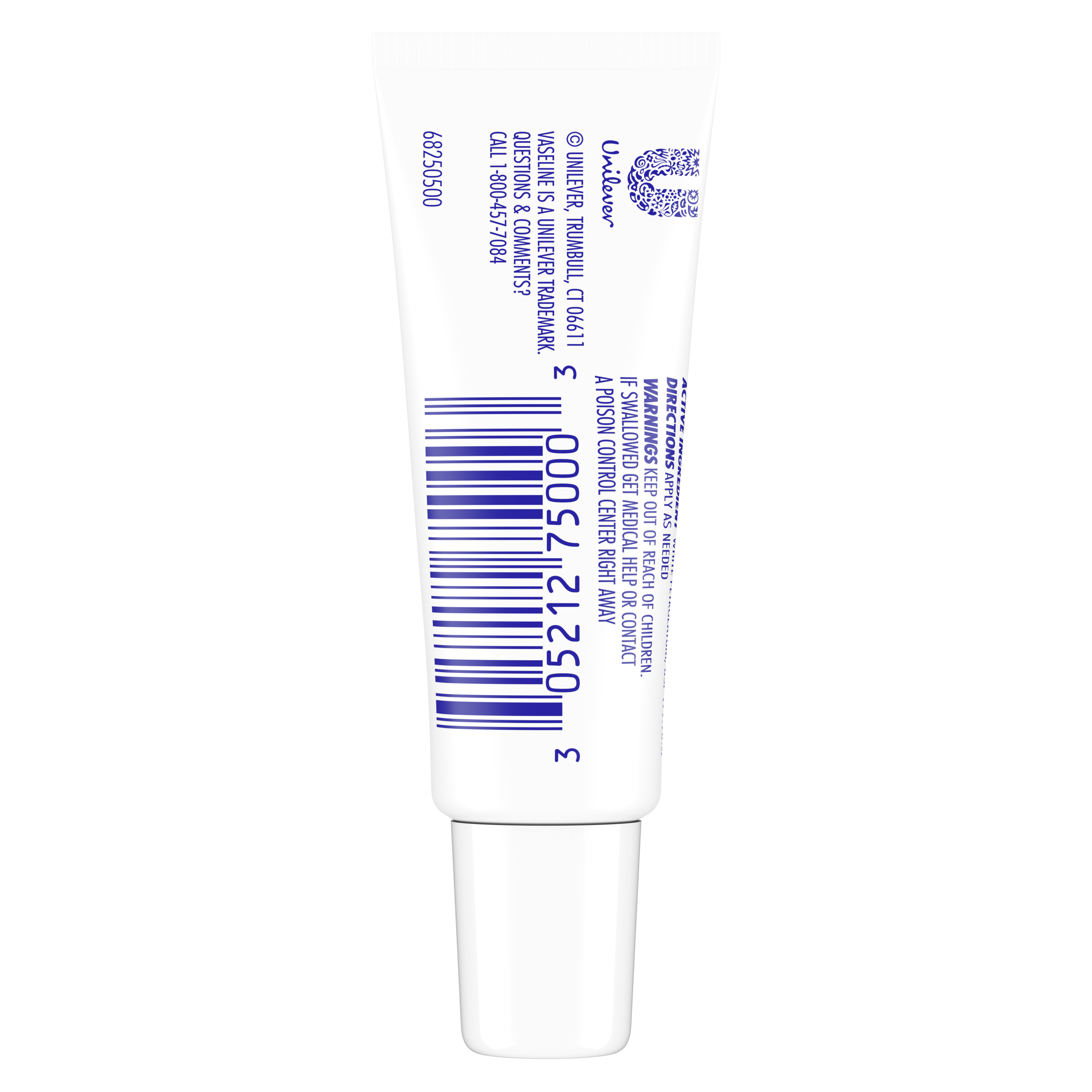 Vaseline® Lip Therapy® Advanced Healing Tube back of pack